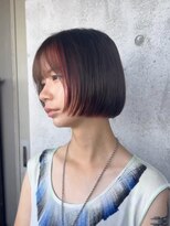 ルーンバイアンツ 茅ヶ崎北口店(Lune. by ANT'S)&nbsp;前上がりボブ／インナーカラー