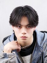 ザ サードヘアー 柏(THE 3rd HAIR) フェザーパーマ センターパート