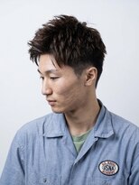 ラルス(Larus)&nbsp;リバースセンターパート/ニュアンスパーマ/ダウンバング/本八幡
