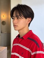 ルトワフクロマチ(Lutowa Fukuromachi)&nbsp;暗髪センターパート×メンズカット/袋町/本通
