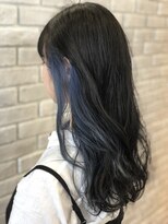 フェニーチェ 高崎(FENICE) シースルーバング+ハイインナーカラー