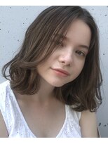 ロイジー(roijir) 【roijir】長め前髪xハイライトツヤ髪