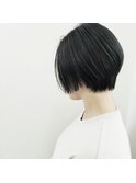 トップのボリュームアップ♪前下がりショートボブ