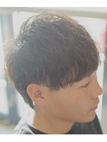 ヘアアイラッシュ リベット(hair eyelash RIVET)&nbsp;２ブロック×無造作パーマ