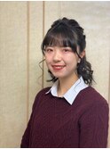 高校生ヘアセット