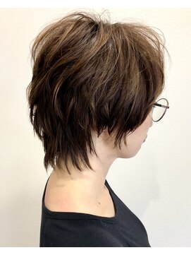 ヴェシカ(veccica) オトナ可愛い マッシュウルフ＊ハイライト