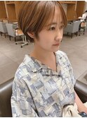 大人気!ショートスタイル!/ことりベージュ/ニュアンスカラー
