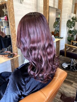 リリー シンジュク(Lilly) 【Lilly新宿】#ピンクラベンダー#ケアブリーチ#TOKIO#髪質改善