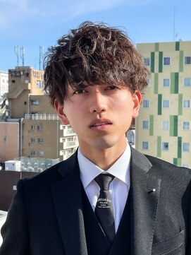 ゴールドシブヤ(GOALD SHIBUYA) 圧倒的女子ウケ爽やかマッシュ　波打ちツイストスパイラルメンズ