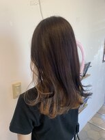 シエルバイアフロート(ciel by afloat)&nbsp;〈藤間〉インナーカラーホワイトベージュ