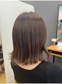 切りっぱなしボブ
