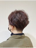 【Ash町田駅前通り店　西尾美妃】　大人のショートパーマ