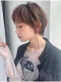 《Agu hair》丸みくびれ☆ハンサムショート