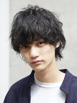 ディバイン 船橋店(divine)&nbsp;ツイストスパイラルパーマツイストパーマメンズマッシュウルフ