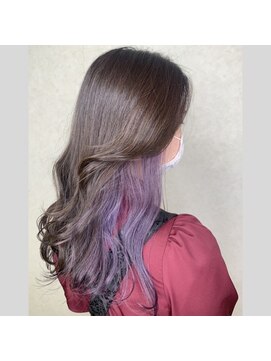 美容室 ハルミ ヘア リゾート 川口店(Harumi Hair Resort) インナーカラー/イルミナカラー/ロング