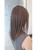 髪質改善＊ロングレイヤーグレーベージュ＊美髪【Zina船橋】