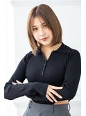 【Totia元町・三宮】フレンチボブ×カーキベージュ