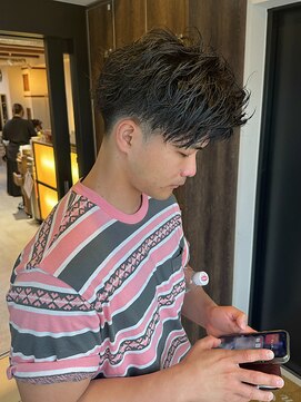 ヘアリゾート粋 ウナム 新宿東口店(enam) メンズ/ツーブロック/ゆるパーマ