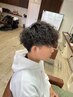 カット＋ツイストorスパイラルパーマ 　￥12000