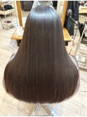 髪質改善ストレートでさら艶ロング