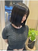 10代20代ブルーカラー/ブルーブラック/暗めカラー