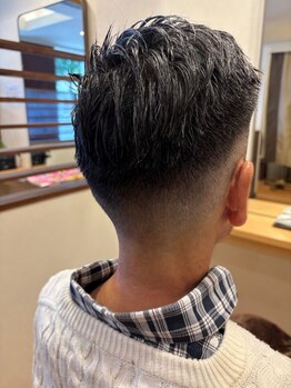 アジアンヘアー(ASIANHAIR)の写真/【名古屋市中川区八田駅徒歩3分】プロ技術でキリッと男前に★眉カット/メンズカット/メンズパーマ