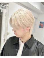 メンズペレ 渋谷(MEN'S PELE)&nbsp;ニュアンスパーマ/韓国マッシュ/スパイキーショート/渋谷