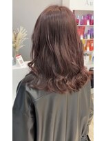アヴァンス 広島本通店(AVANCE.)&nbsp;髪質改善カラーピンクベージュ