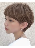 代々木/ブリーチなし/ショートボブ/酸性ストレート/新宿/韓国