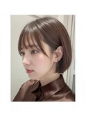 ちゅるんとシンプルボブ：kasumi