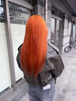 ミニム ヘアー(minim hair)&nbsp;【minim×maha】オレンジカラー