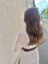 モップアップ(Mop up) ロングヘア×グレージュカラー