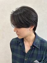 クム 横浜(qumu)&nbsp;【qumu MARIKO】メンズカット×ニュアンス毛流れヘア