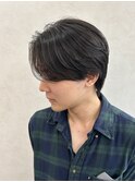 【qumu MARIKO】メンズカット×ニュアンス毛流れヘア