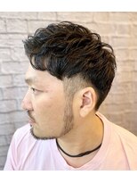 ヘアサロン 銀座マツナガ新宿店(hair salon)&nbsp;アップバングショート・ビジネスヘア【新宿/理容室/バーバー】