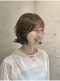 ゆるっとニュアンスボブパーマ