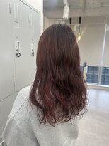 ナビバイケンジ(NaVI by KENJE) パーマ×ワインレッド