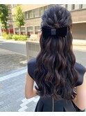【entalitylit】こだわり波巻きハーフアップアレンジ☆