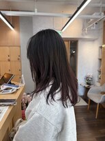 ヘアースペースブルーム プリュス 石橋店(HAIR SPACE BLOOM plus) 石橋阪大前/ラベンダーカラー/グラデーションカラー/髪質改善