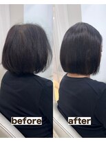 シゲ 自由が丘店(SHIGE)&nbsp;乾かすだけでまとまる地毛風髪質改善ストレート40代50代縮毛矯正