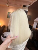 アンドソー 池袋(&so.) ホワイトカラー/抜きっぱなしブロンド/ハイトーン/池袋