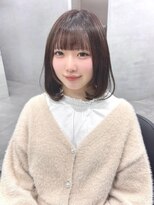 ジエクト カナウ(The Ect canow)&nbsp;ピンクブラウン／マロンブラウン／ブラウンベージュ／姫カット