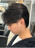 フェザーパーマ/シャドウパーマ/ニュアンスパーマ/men's/眉毛