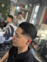 バーバーショップライズ 2nd(barber shop RAIzE) スリックバック