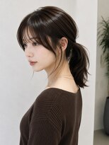 フォト イケブクロ(foto IKEBUKURO)&nbsp;結べる小顔ミディアムレイヤー/顔まわりカット/大人ミディアム