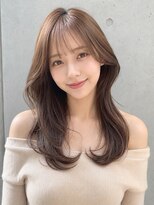 フレイムス ヘア アンド リラックス 高崎駅西口店(Frames hair&relax)&nbsp;韓国レイヤー/顔回りレイヤー/ハッシュカット/ひし形レイヤー
