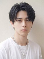 モッズヘアメン 名護大東店(mod's hair men) 伸ばしかけ清潔感メンズ刈り上げない黒髪カルマヘアp1名護大東