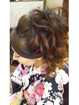 レヴィーマム(Revie mum)&nbsp;着物＆浴衣にぴったりのヘアスタイル２