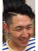 Barberスタイル パーマアレンジ