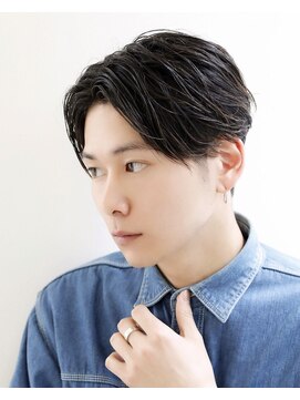 イグレックビス(igrek bis) IGREKBISツーブロック×無造作×ネープレス×マッシュショート